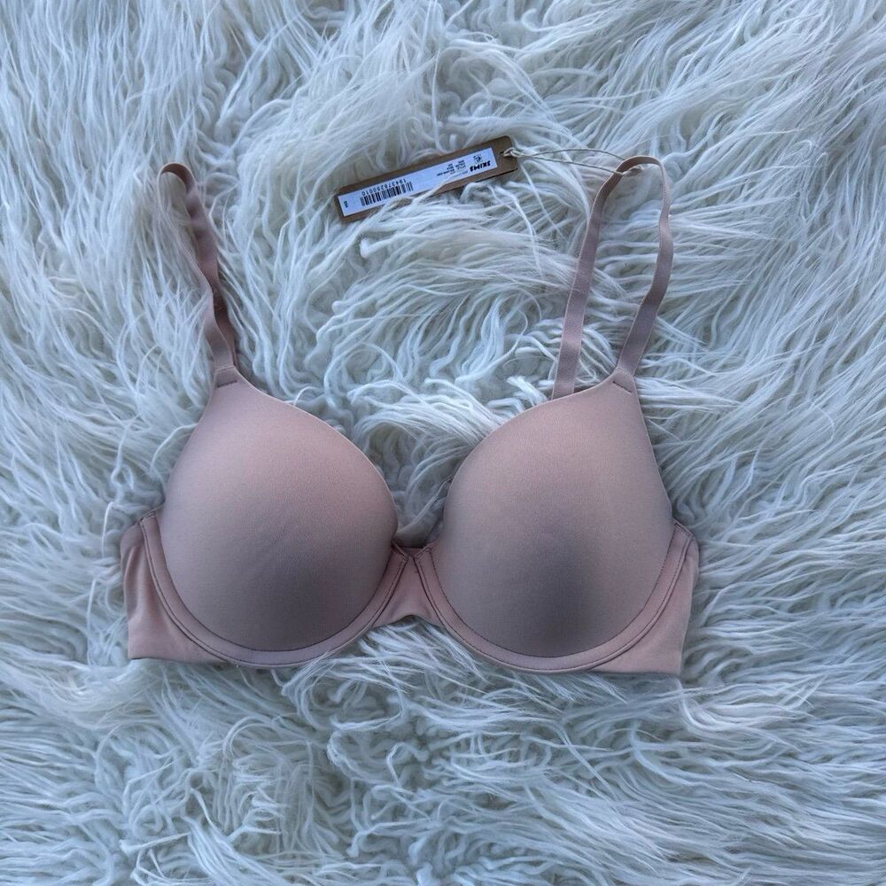 Skims Fits Everybody T-Shirt Bra Mica Size 32C